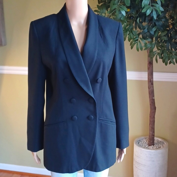 Kasper Double Breasted Blazer, Size 8 - Picture 1 of 10